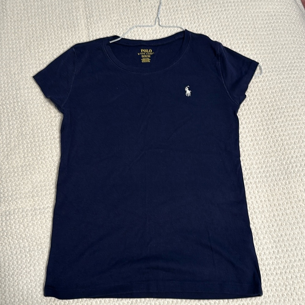 Girls Navy T-shirt
